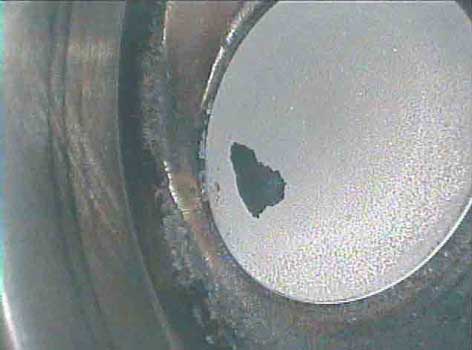 Valve Scorching as shown by a VJ-Advance video borescope