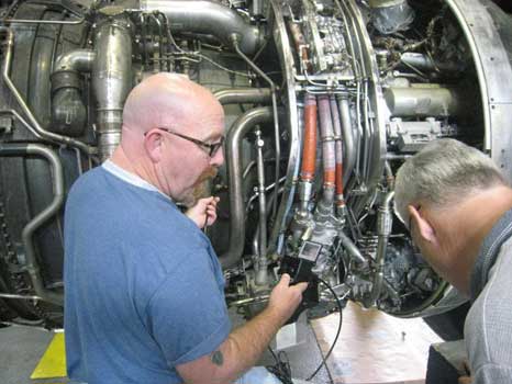 King Air- Boeing 747 - Pratt & Whitney JT9 Inspection with a VJ-Advance Video Borescope