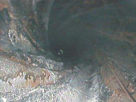 Image of a PC Pump taken by the VJ-Advance video borescope during an inspection.