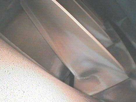 Image of a Taurus 60 that has passed inspection taken with a VJ-Advance video borescope during a Solar Turbine inspection